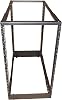 18U 4 Post 19 Inch Rackmount Open Server Frame Adjustable Depth 56cm to 97cm Cabinet Alternative