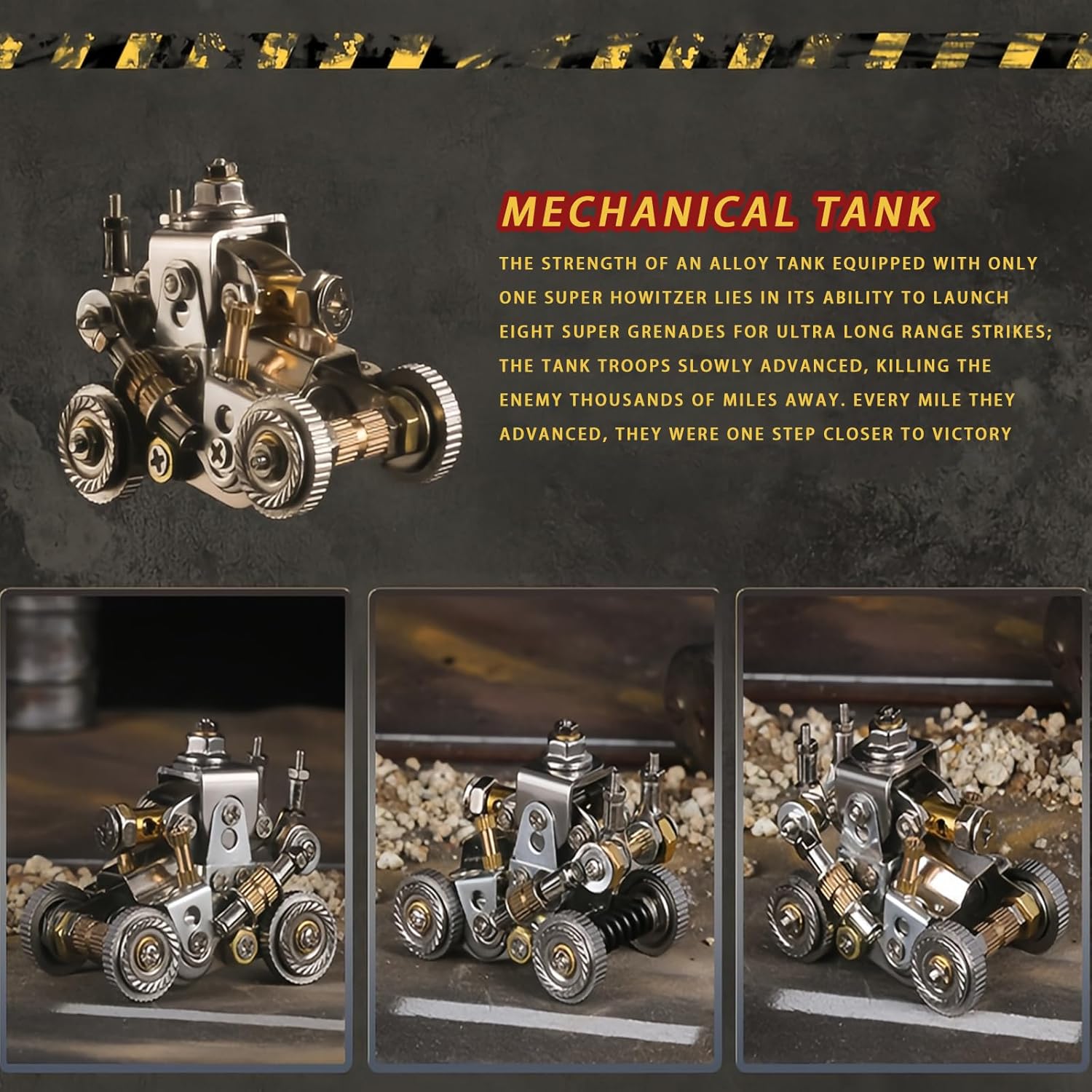 3D Metal Puzzles for Adults，3D Puzzle Metal Model Kit，3D Mechanical Model，Brain Teaser Puzzles DIY Assembling for Stress Relief for Teenagers and Adults