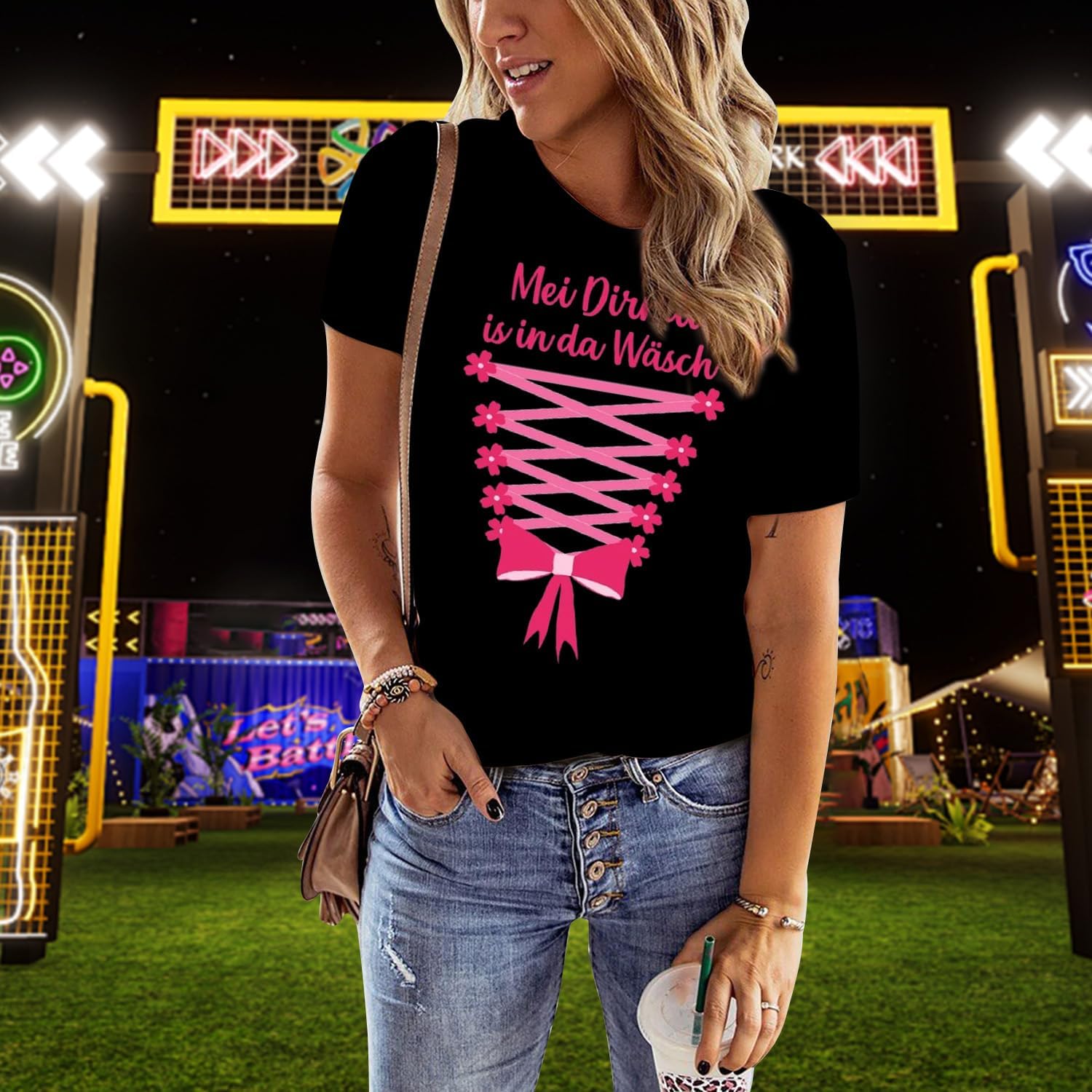 Women's Oktoberfest Shirt German Bavarian Octoberfest Festival T-Shirts - Image 2