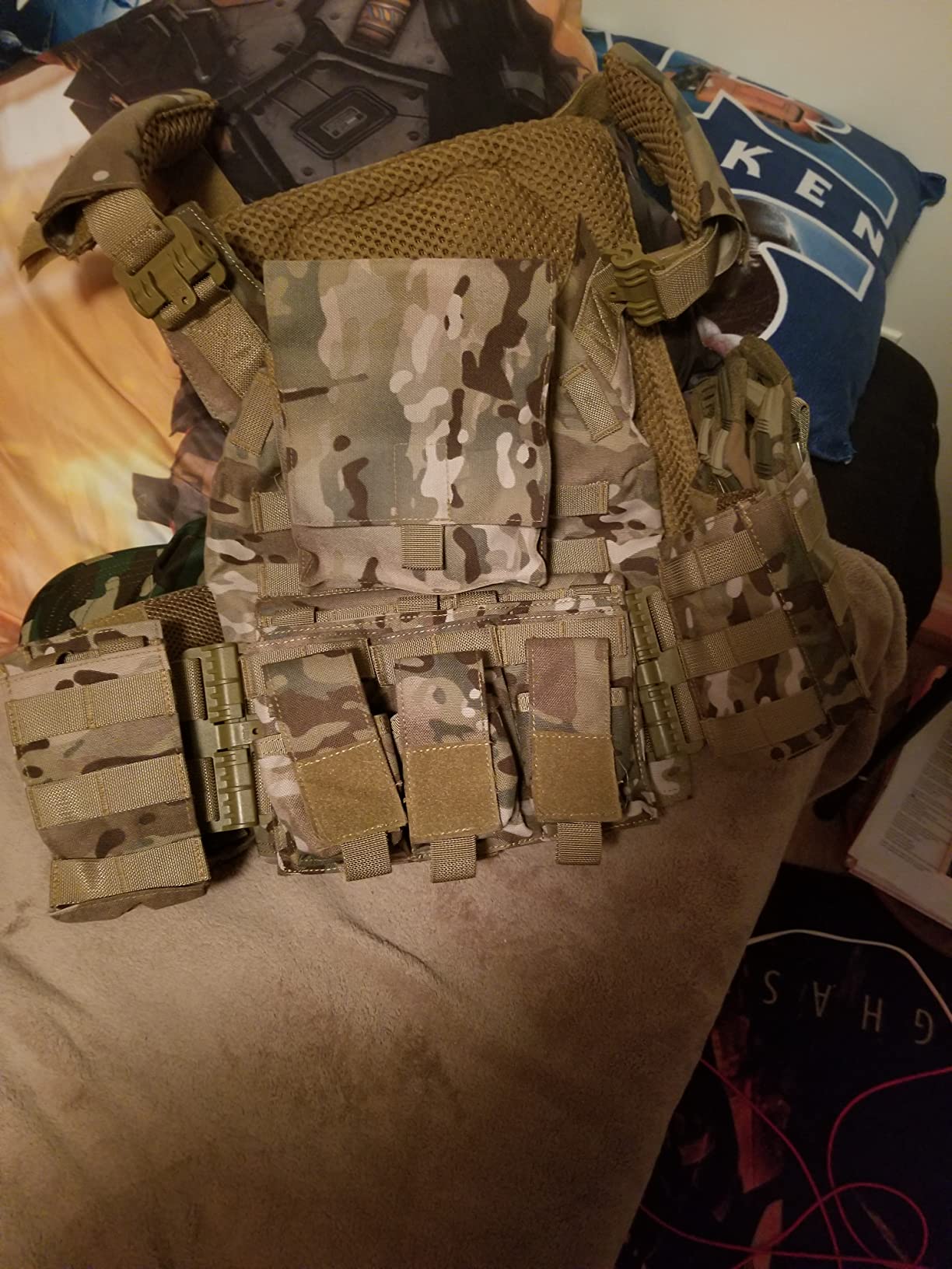 15/mo Finance FIREGEAR Tactical Vest Weighted Vest Airsoft Vest,3D