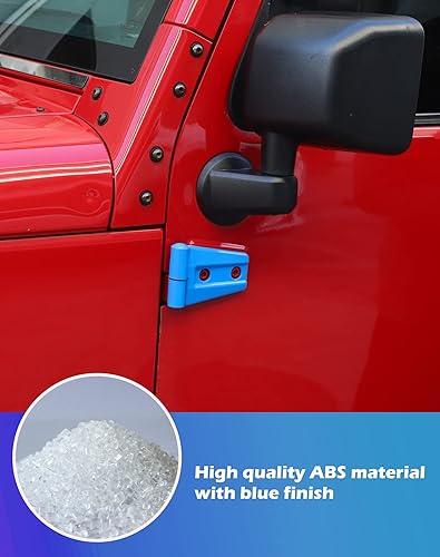 Vista 114 de JeCar - Bisagra para puerta, accesorios exteriores para Jeep Wrangler