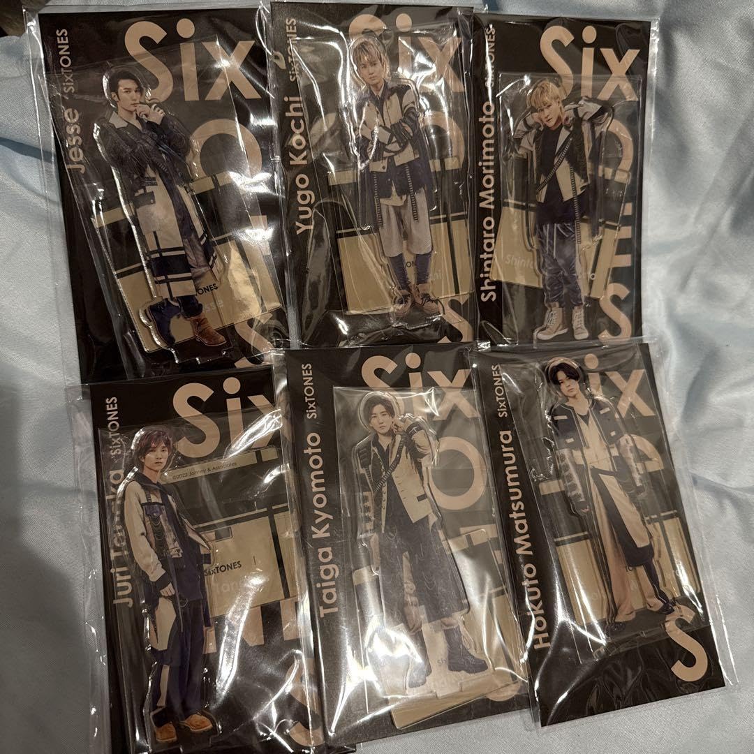 SixTONES アクリルスタンド 6体セット SixTONES アクリルスタンド アクスタ 第一弾 6体セット