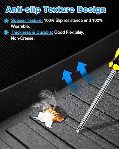 Miniatura 110 de Revestimiento de carga para Toyota RAV4 2013-2018 (sin modelos eléctricos o híbridos) para todo tipo de clima, para accesorios RAV4 resistentes