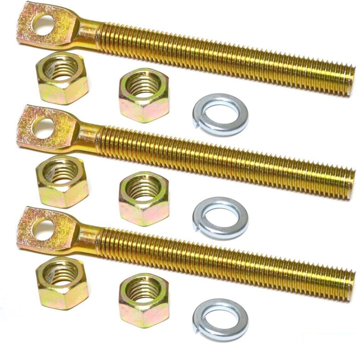 3PK Trip Spring Eye Bolts 90493 09124 for & Plow Blade