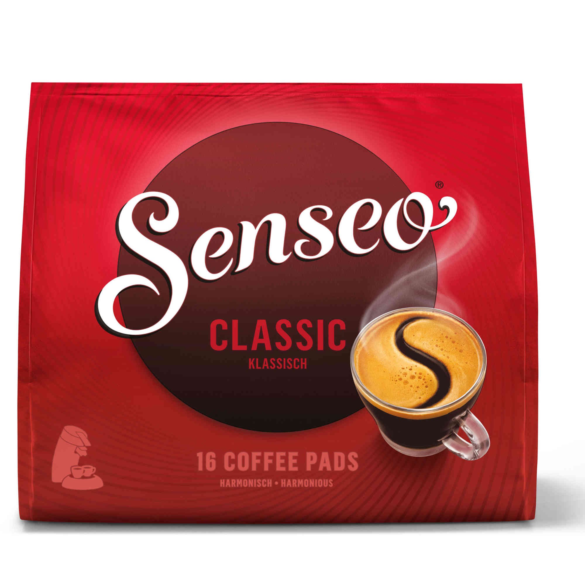 Senseo Classic, 16 saszetek do kawy, 5 szt. (5 x 111 g)