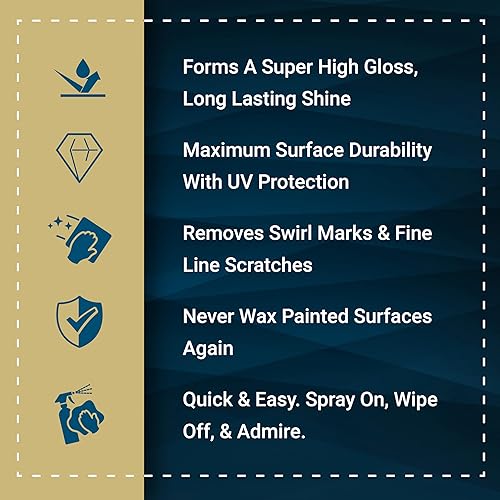 Miniatura 4 de Bling Sauce Platinum Secret Sauce, el mejor recubrimiento en aerosol para superficies pintadas, automóviles, camiones, motocicletas de cerámica de