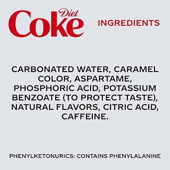 Diet Coke Diet Soda, 16.9 fl oz Bottles, 6 Pack - Cola Soft Drinks