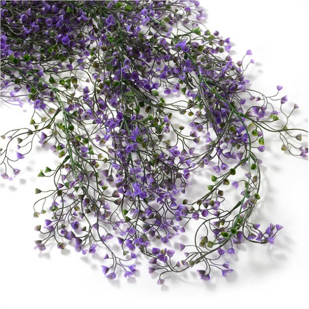 Piante Artificiali Pendenti Finta Edera 4 Pezzi | Decorazione Foglie Finte Per Interni/Esterni, Lunghezza 80 Cm