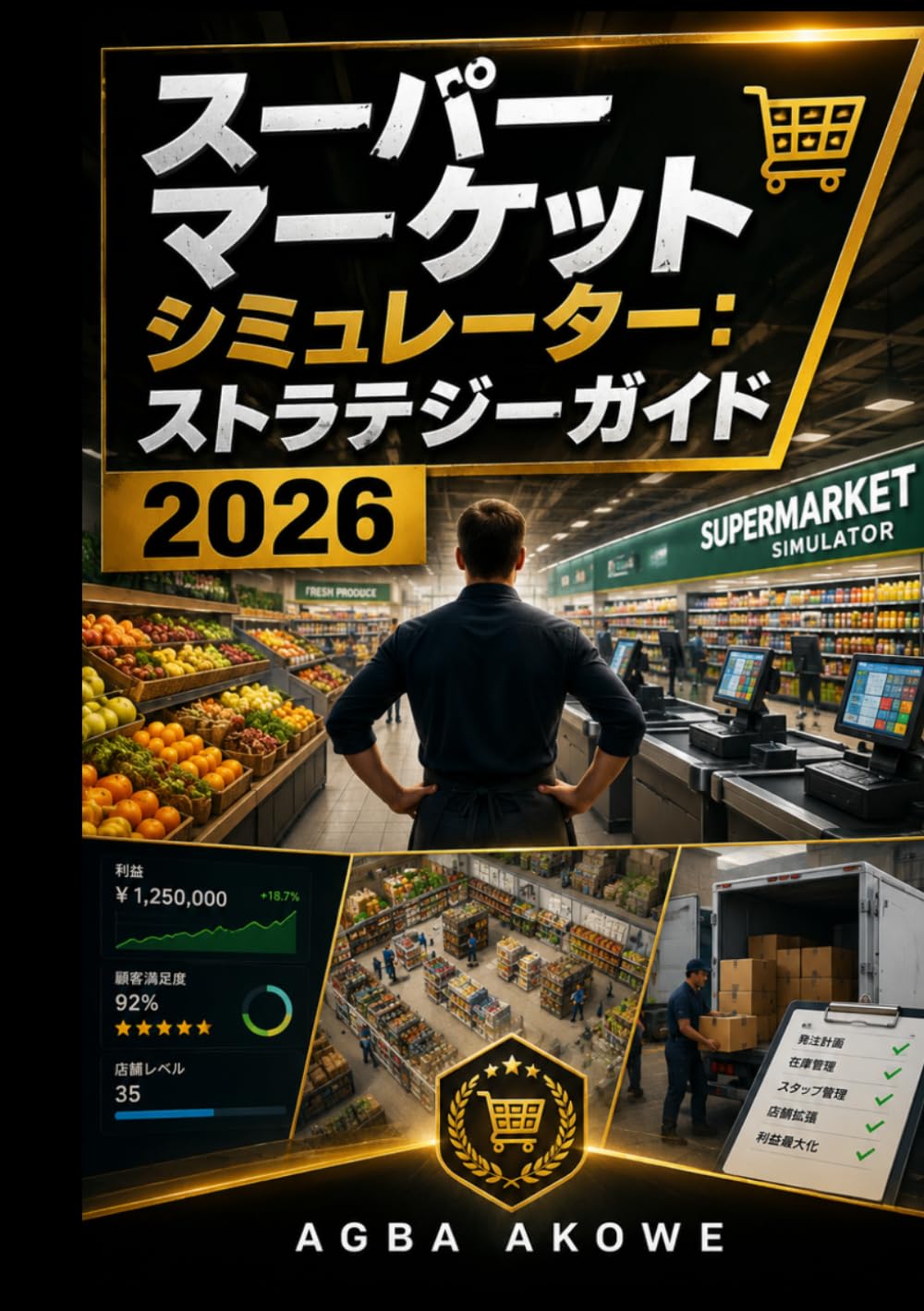 スーパーマーケットシミュレーター：ストラテジーガイド 2026: 最速成長・利益最大化・店舗レイアウト最適化・スタッフ管理・商品計画・経営効率化を徹底解説