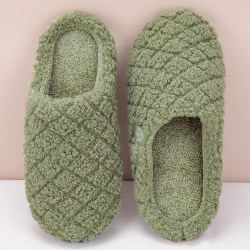 Memory Foam House Slippers for Women Casual House Shoes