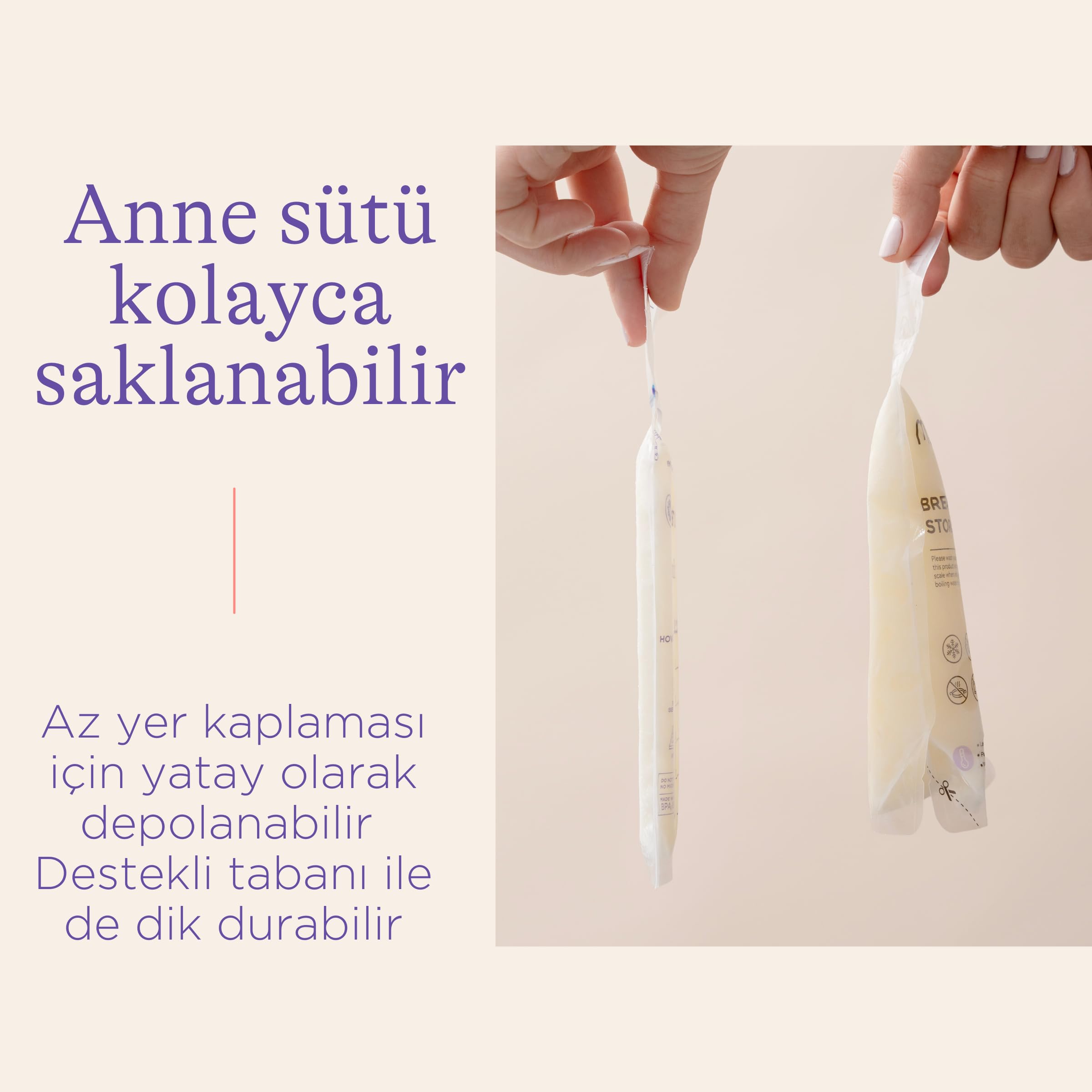 Lansinoh Anne Sütü Saklama Poşeti 50 adet