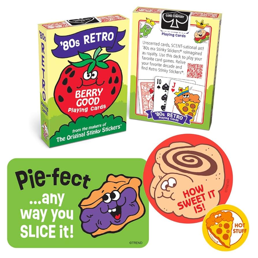 Amazon.com: TREND 80s Retro Collection Playing Cards Plus