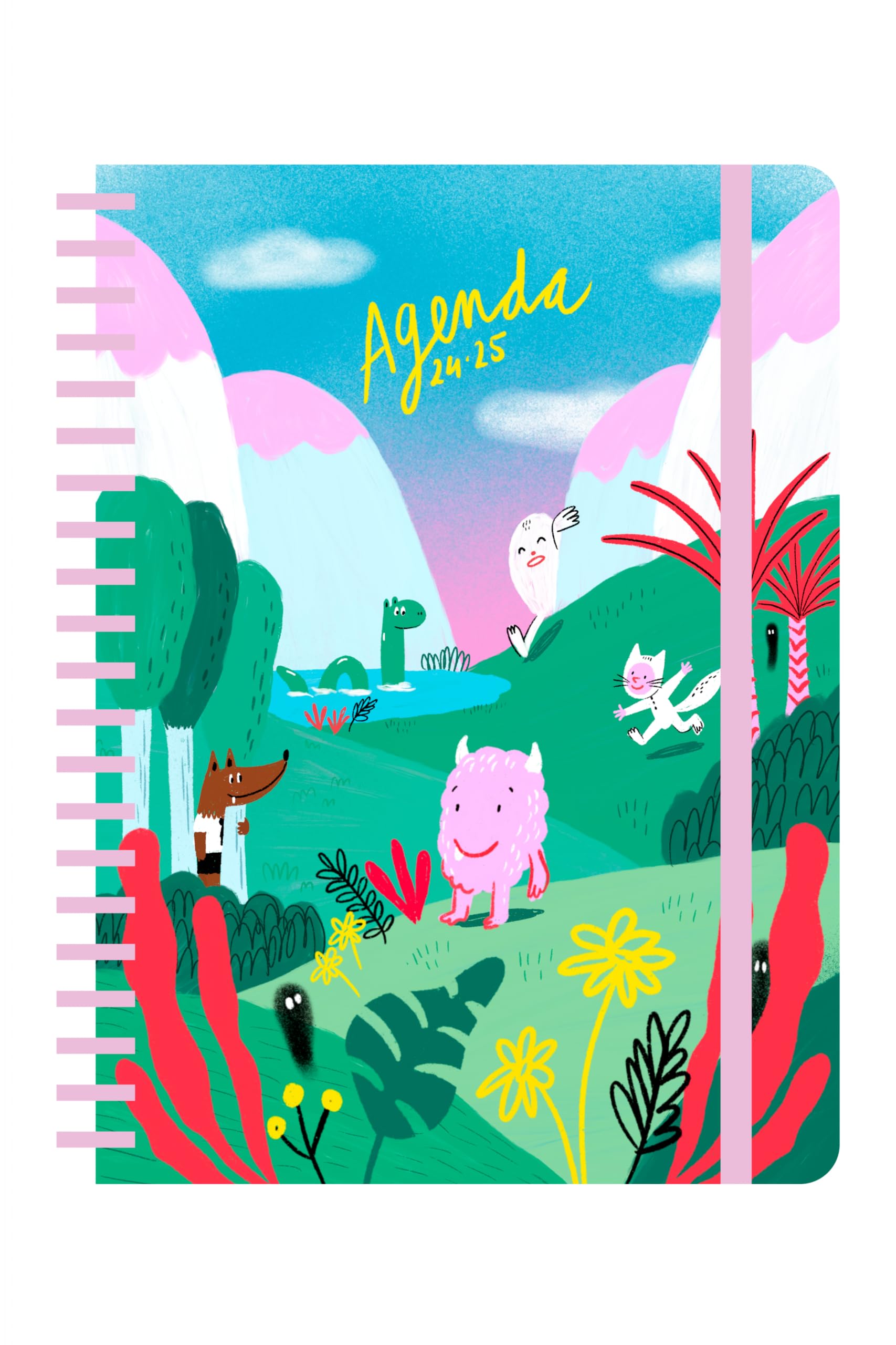 Agenda escolar semanal 2024-2025 Lyona (TANTANFAN)