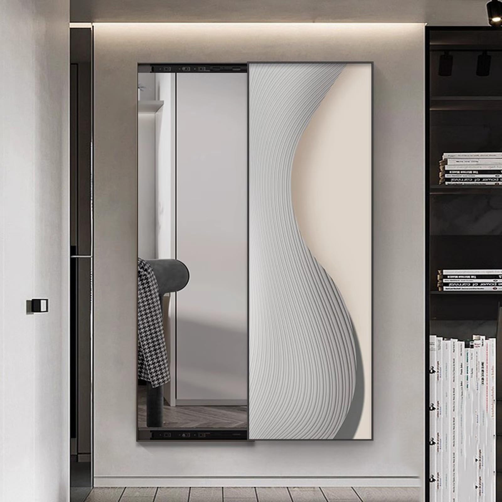 Miroir coulissant pleine longueur pour sublimer votre cuisine