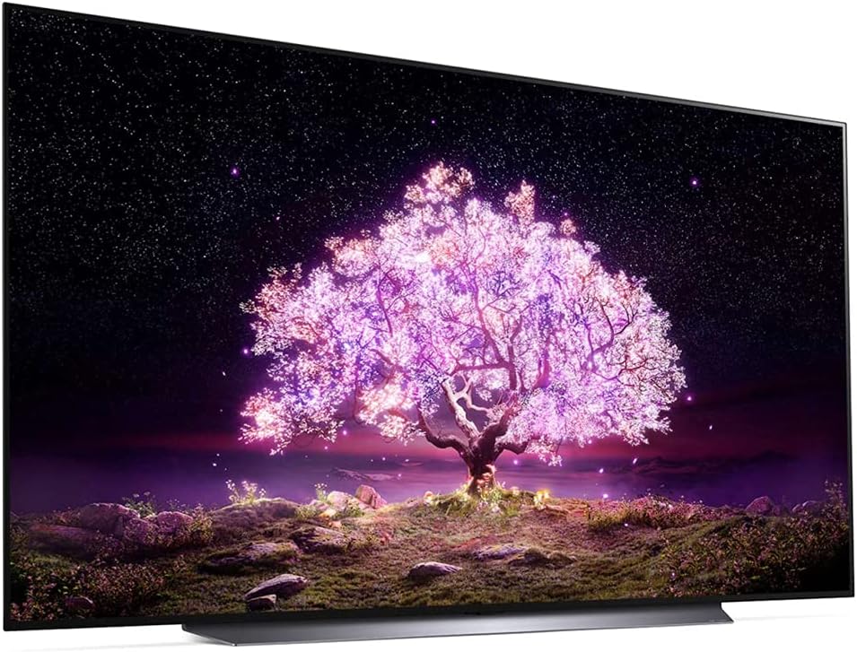 LG OLED83C1PUA 83 inch Class 4K Smart OLED TV w/AI ThinQ Bundle with LG S75Q 3.1.2 ch High Res Audio Sound Bar