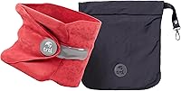 Vista 10 de Almohada Trtl probado científicamente super suave cuello apoyo almohada de viaje se puede lavar a máquina, Lana, Rojo, S