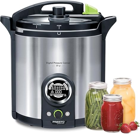 Presto 02152 17-Quart Digital Pressure Canner Presto 02152 17-Quart Digital Pressure Canner