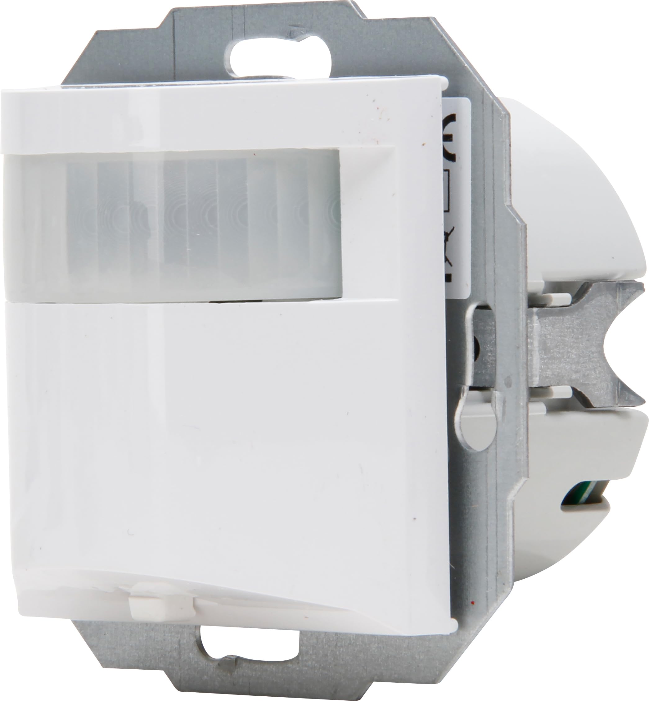 HK07 INFRAcontrol R180°, Detector de Movimiento por Infrarrojos, Dispositivo de 3 Hilos, máx. 1000 W, 55 x 55 mm, Color: Blanco ártico