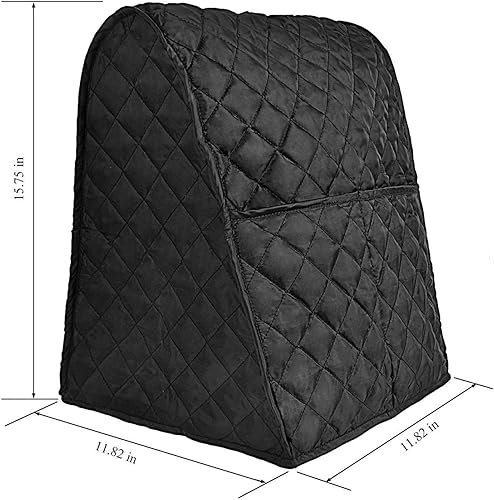 Miniatura 2 de Kitchen Aid - Cubierta para batidora, cubiertas negras para batidora, accesorios para batidora de pie compatibles con mezcladores Kitchenaid