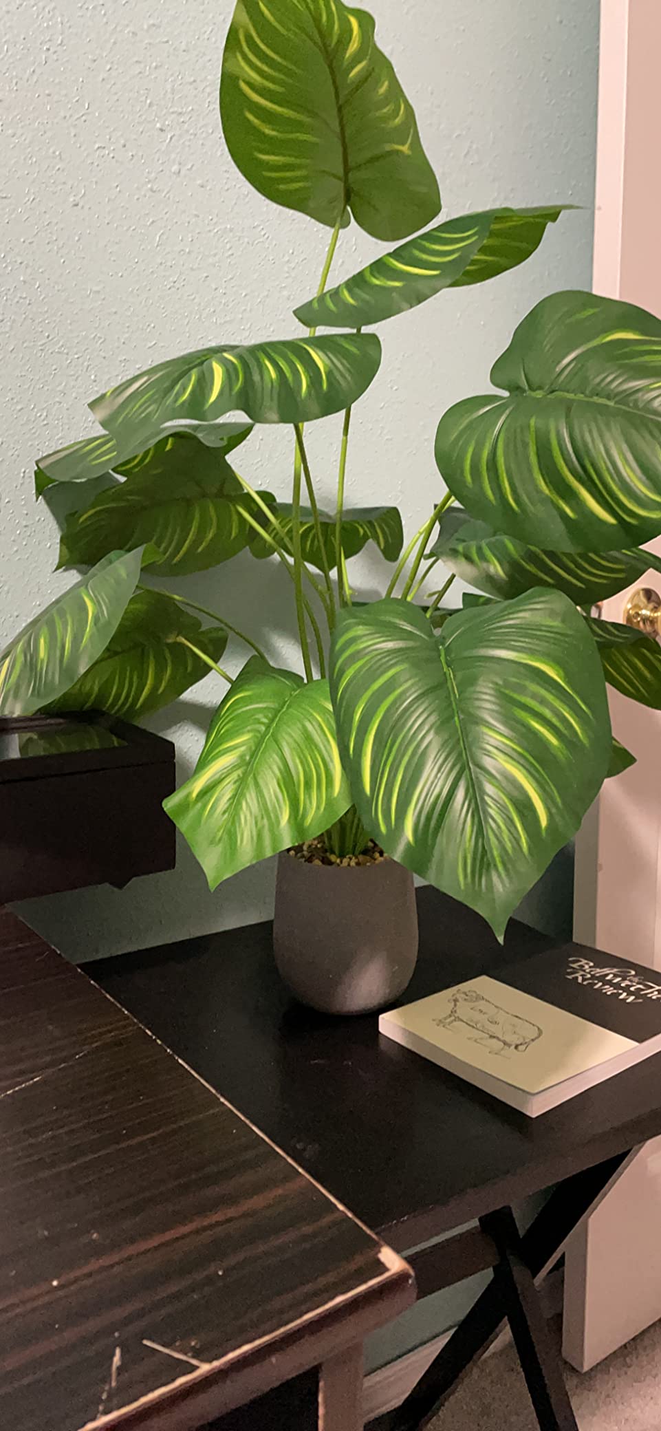 5/mo Finance WUKOKU 27" Tall Fake Plants Faux Office Plants