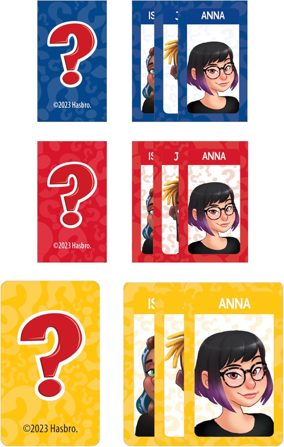 Guess Who? Grab and Go Game, Original Guessing Game for Kids Ages 6 and Up, Portable 2 Player Game, Travel Game for Kids (English & French)
