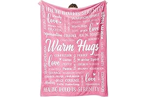 Thoughtful Breast Cancer Blanket: Comfort and Warmth for Recovery