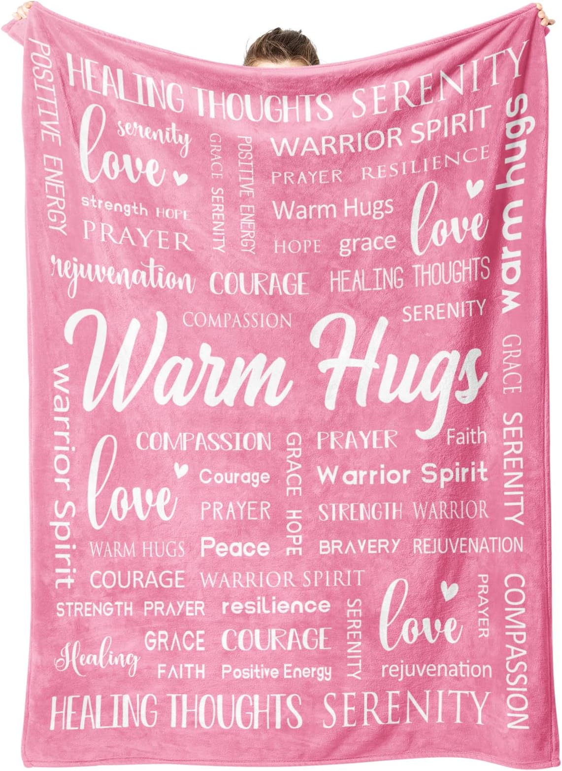 Onecmore Get Well Soon Gifts Throw Blanket,Healing Warm