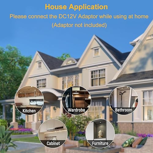 Miniatura 6 de Lámpara LED de techo interior de caravana, kit de luces empotradas para gabinete de cámper, lámpara empotrada de 2.75 pulgadas, 12 V, 3 W,