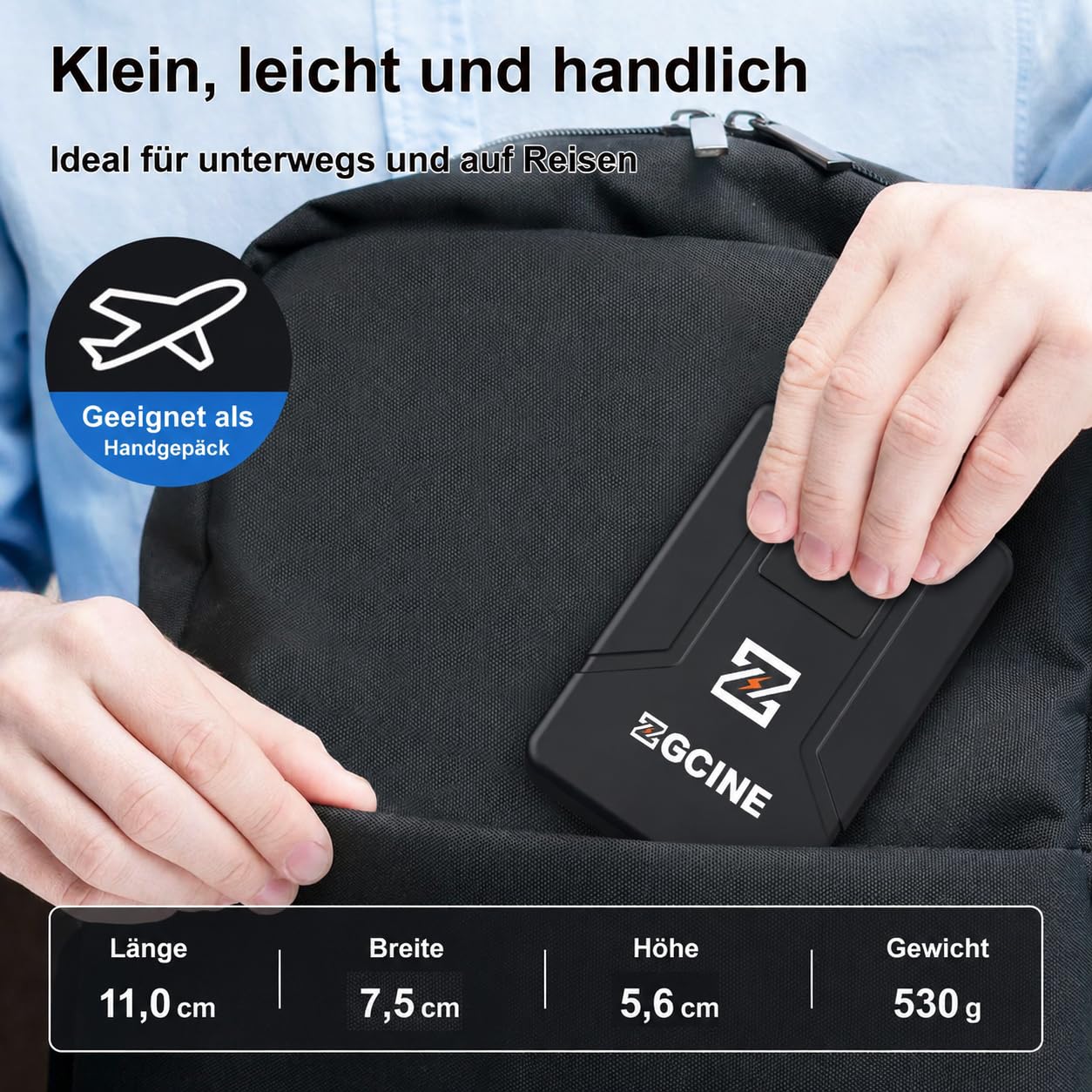 ZGCINE V Mount Akku V99Pro, PD100W Schnellladung,6400mAh 94.72Wh 14.8V Mini V-Mount Akku,mit D-Tap/Zwei USB-C/BP/Zwei DC-Anschlüssen/OLED-Display,für Kamera,Camcorder,Smartphone,Monitor,Videoleuchte