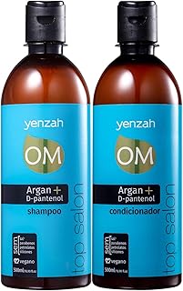 Kit Yenzah OM Top Salon Duo (2 Produtos) - Kit Unissex para Crescimento Capilar - Homens e Mulheres, Qualquer Idade
