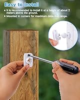 Vista 6 de Sistema de alarma con sensor de movimiento, alarma inalámbrica de seguridad para el hogar, detector de movimiento con 1 sensor y 1 receptor, 38