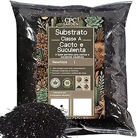 Substratos Classe A CPC Garden Cacto e Suculenta (10 Litros)