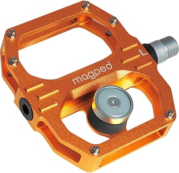 Magped, Sport-2 Magnetic Pedals, Orange, 150n
