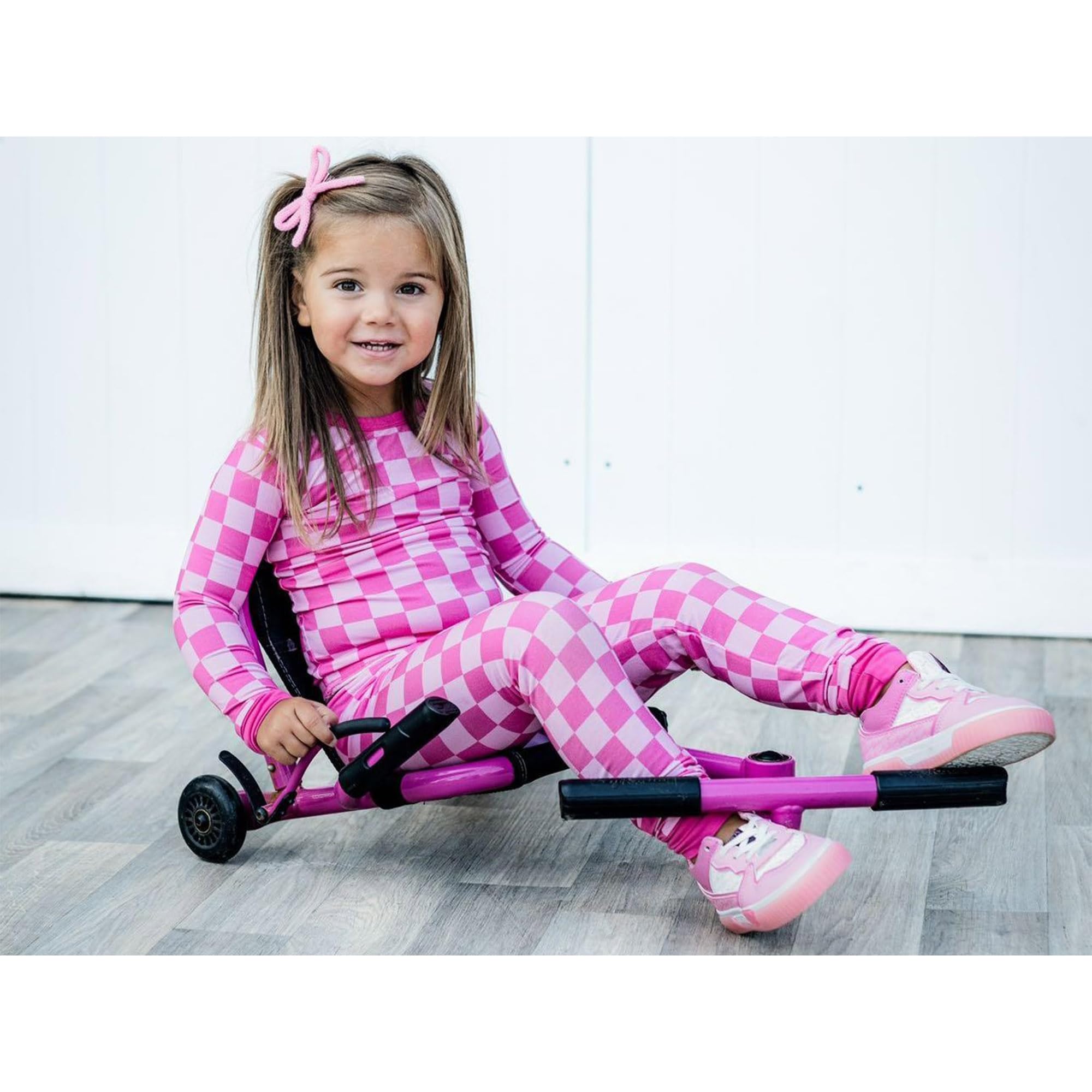 EzyRoller Mini Dreirad Kinderfahrzeug für Kleinkinder 2-5 Jahre Mädchen oder Jungen Trike Dreiradscooter Bewegungsspielzeug (rot)