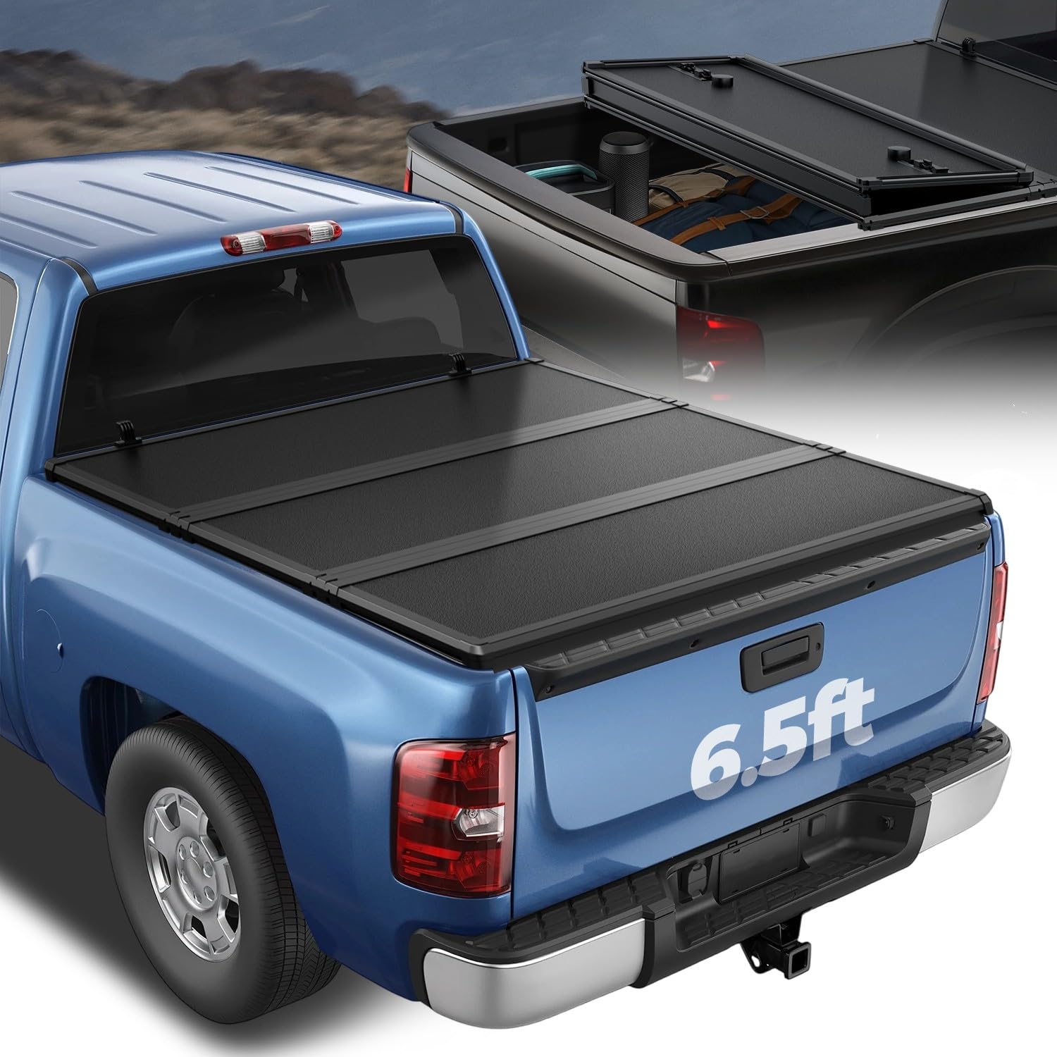 Auto Dynasty FRP Hard Tri-Fold Cover