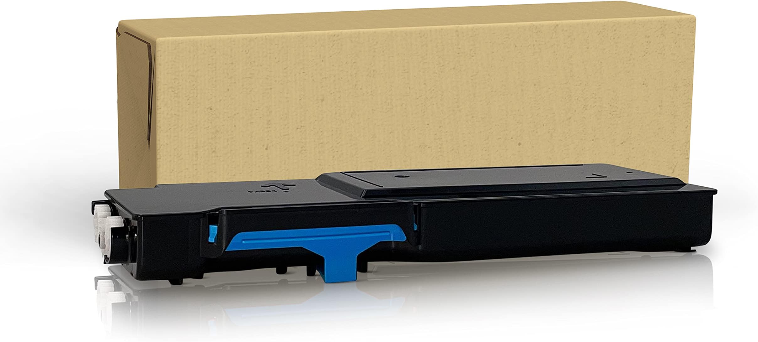 Re-Coded OEM Toner Cartridge Replacement for Xerox Phaser 6600 and Xerox WorkCentre 6605 | 106R02225 - High Yield Cyan (6000 Pages)