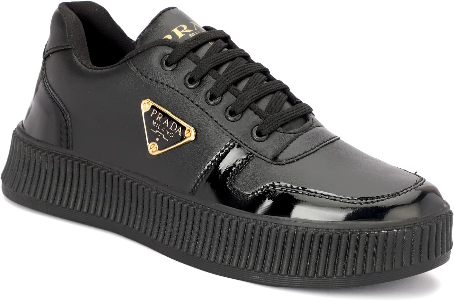 Men's Synthetic Lace-Up Running Shoes Gym Shoes Training Shoes Walking Shoes Sports for Men Canvas Sneakers