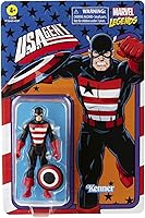 Vista 3 de Hasbro Marvel Legends Series 3.75-inch Retro 375 Collection U.S. Agent Action Figure Toy