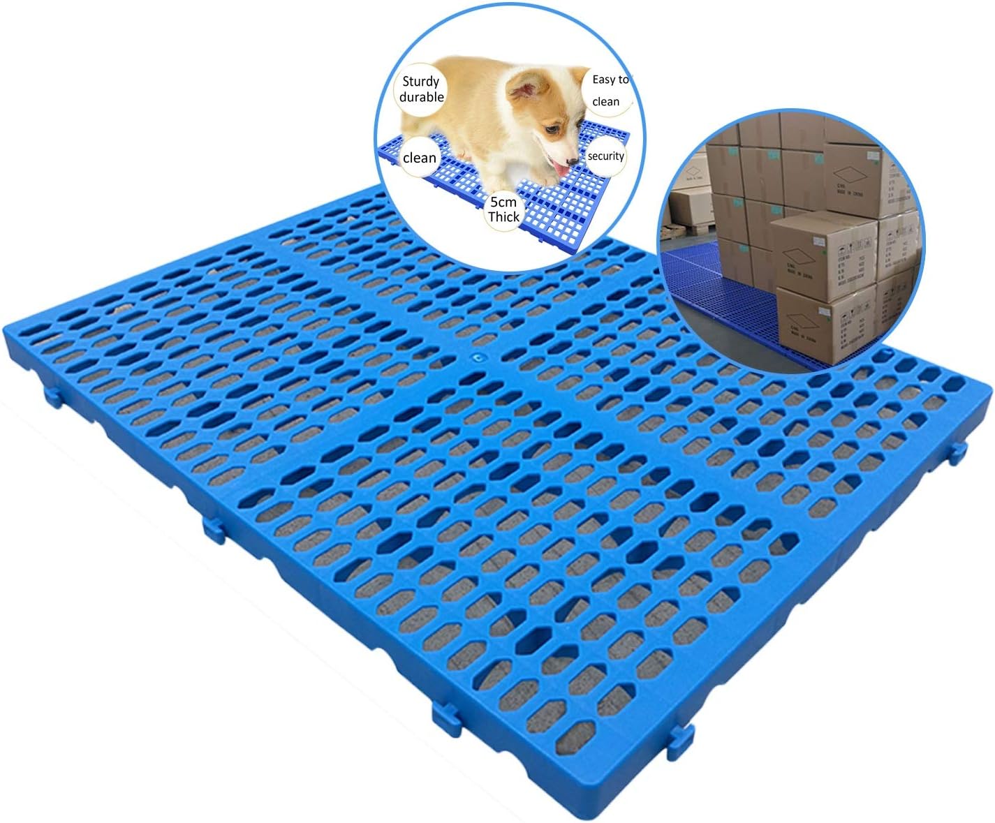 Lightweight Floor pallets Plastic Pallets, Breathable Mesh Storage Racks, Goods Storage Boards, Home, Balcony Trellis Boards, Easy Stacking Grille Ventilation pallets