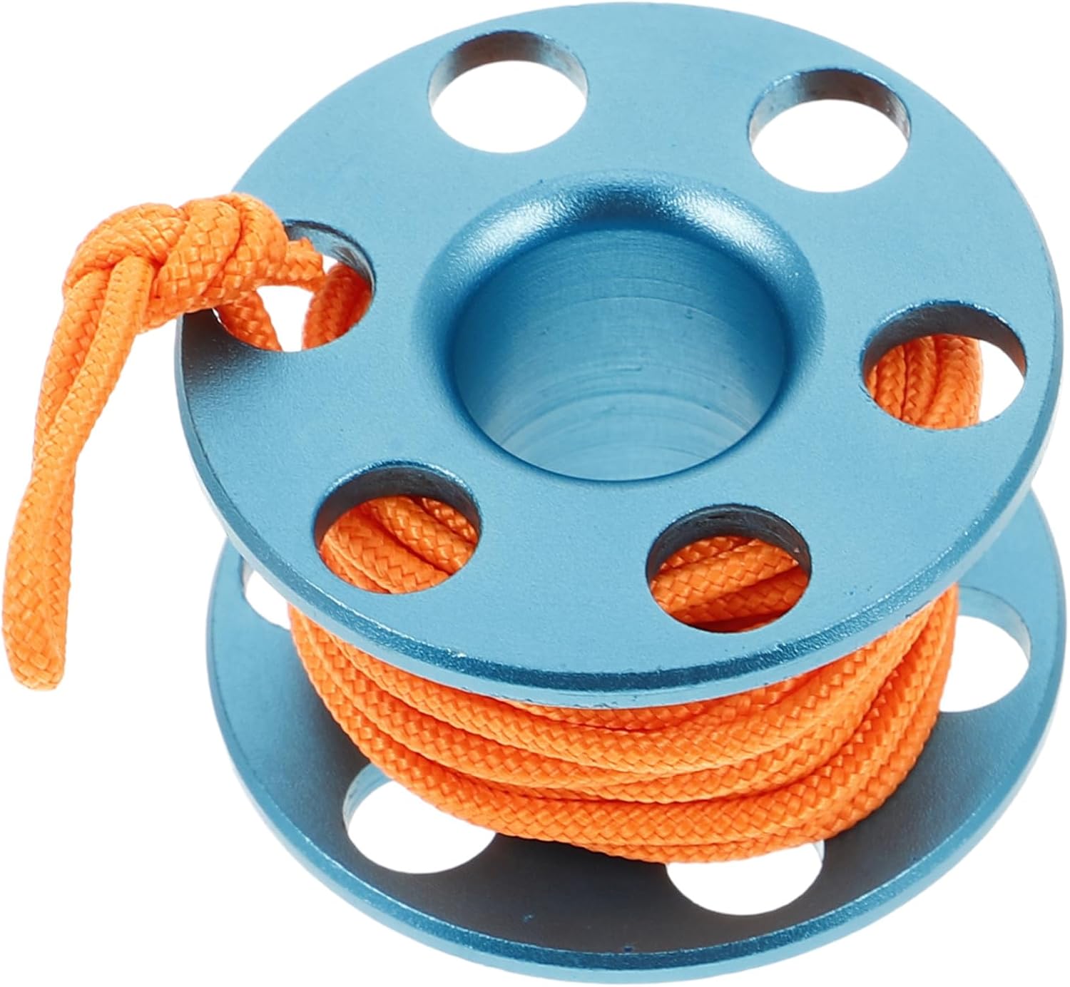 Dark Compact Diving Finger Reel Mini Scuba Spool Line Tool for Underwater Position Marking and Low-Light Use Portable Diving Accessory
