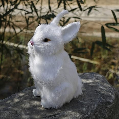 Amazon Co Jp リアル兎 置物 うさぎぬいぐるみ 模型 本物そっくり ウサギ 景品 置き型 車 事務室 おもちゃ 撮影道具 モデル 小さいサイズ 雑貨 部屋飾り 店飾り インテリア お誕生日プレゼント 一人暮らし お見舞い おもちゃ