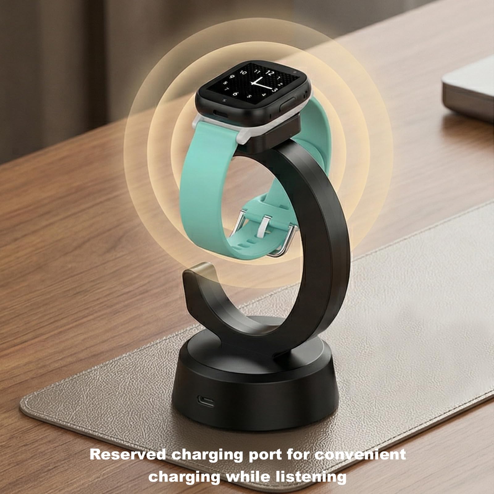 5 pezzi di supporto di ricarica per Xplora X6 Play / X6 Pro smartwatch, docking magnetico a forma di C con cavetto, supporto di sostituzione per caricabatterie orologio e accessori
