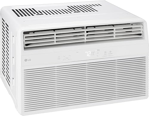 Vista 81 de LG Aire acondicionado de ventana de 10000 BTU [2023] Control remoto con aplicación WiFi, filtro ultra silencioso, lavable, enfría 450 pies cuadrados