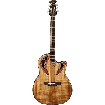 Amazon.com: Ovation CE44P-FKOA Acoustic-Electric Guitar