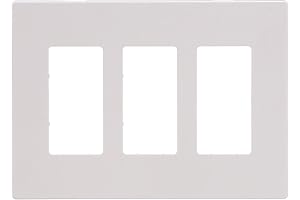 Arrow Hart PJS263W Decorative Eaton Screwless Wall Plates