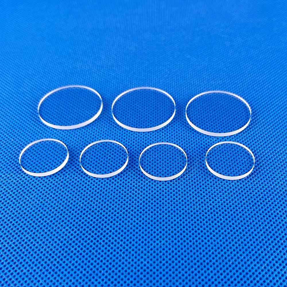 1 Unidad Placa de Cuarzo JGS2 Diámetro 40/45/50-95mm, Grosor 4mm, Ventana Óptica Redonda, Excelente Estabilidad Térmica para Instrumentos Científicos y Visores Industriales(Diameter 75mm)