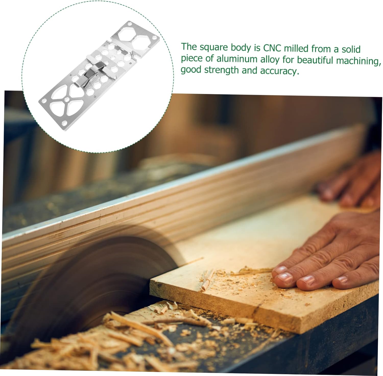 jojofuny Circular Saw Track Guide Angle Stop for Track Saws Compatible Easy to Install Guide Rail for Precision Cutting