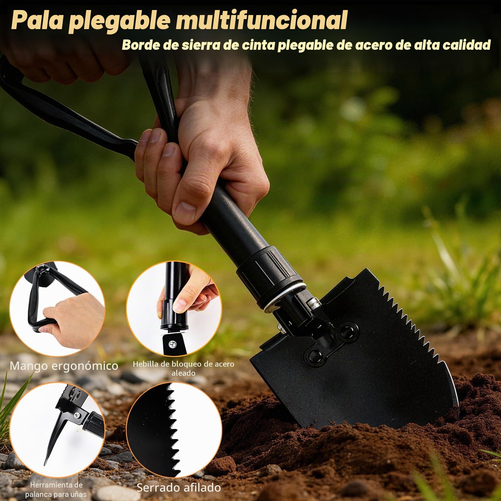 13 in 1 Kit de Supervivencia,Kit Supervivencia,Juego de Accesorios para Acampar,Set de Camping con Hachas de Supervivencia,Palas Plegables,Sierras Plegables,Regalos para Hombres,para Acampar,Aventura