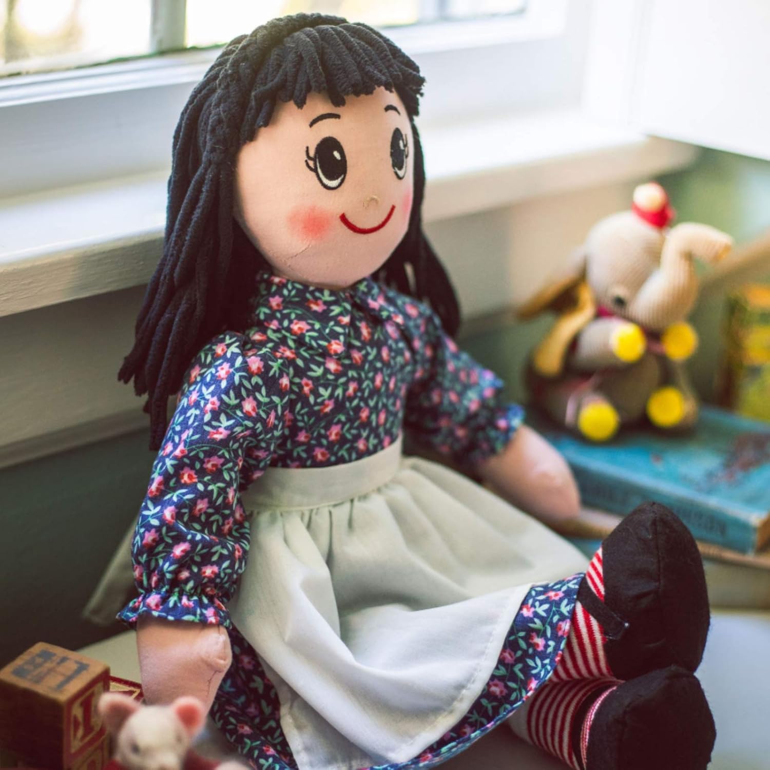 The Queen's Treasures 18 Inch Girl Doll & Accessories, Little House on The Prairie 18 Inch, Charlotte the Historic American Rag Doll
