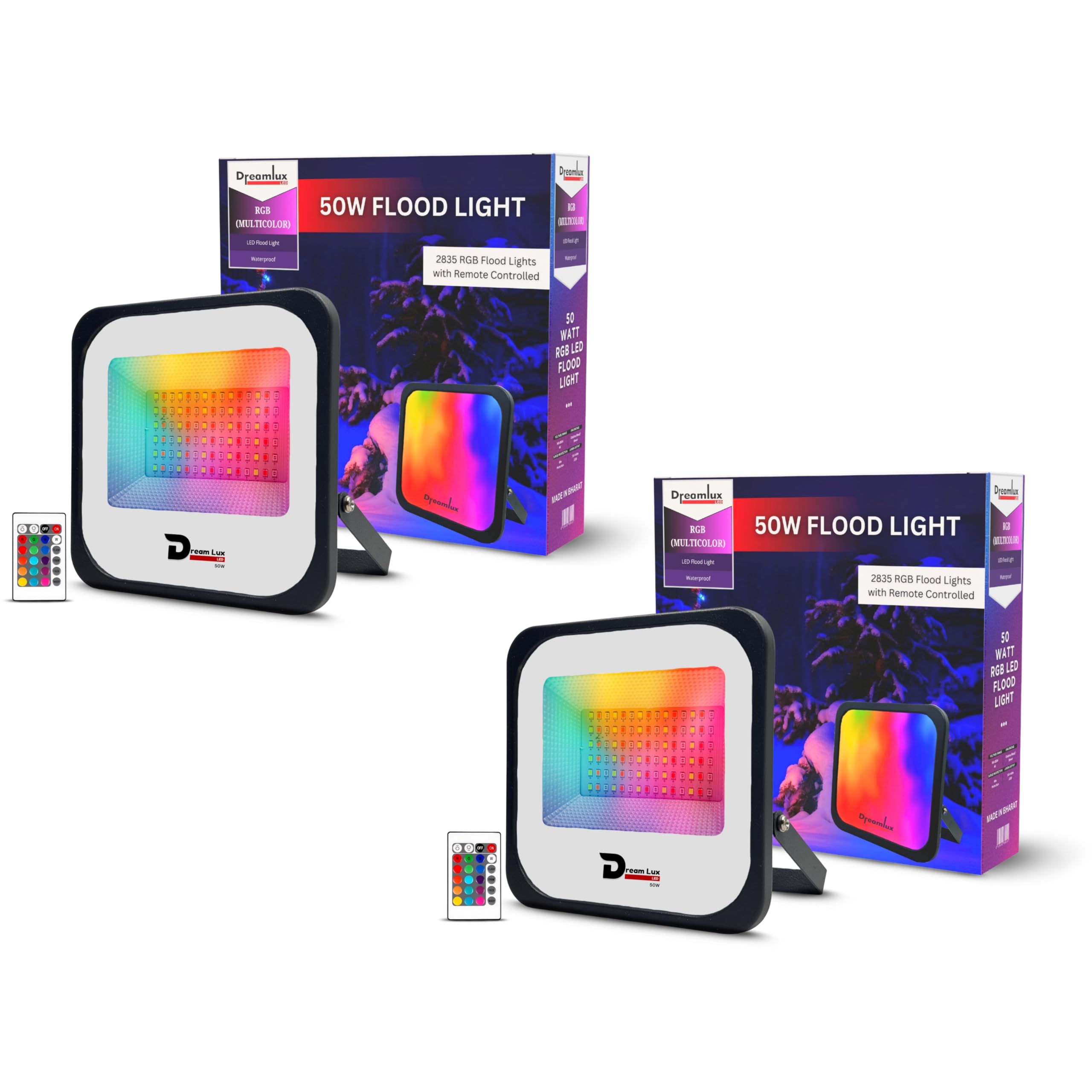 Dreamlux RGB Flood Light - Waterproof & Energy Efficient -23